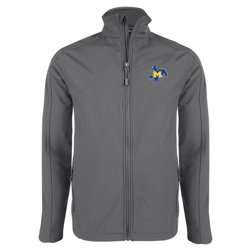  Charcoal Softshell Jacket - Primary Mark
