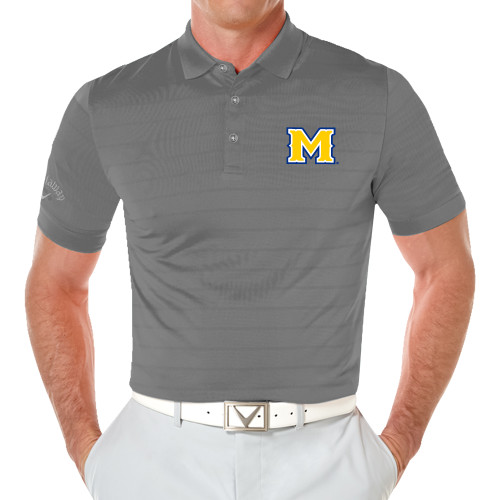  Callaway Steel Grey Opti Vent Polo  - M