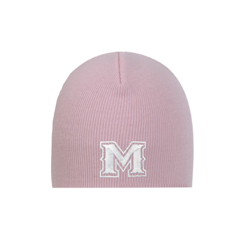  Pink Knit Beanie - M