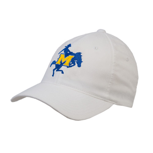 McNeese State White Flexfit Structured Low Profile Hat