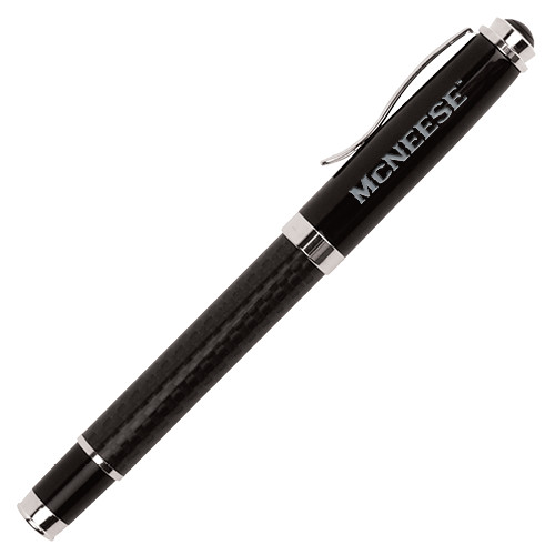  Luna Black Rollerball Pen - McNeese Engraved