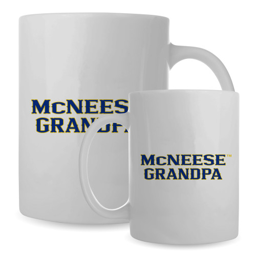  Full Color White Mug 15oz - Grandpa