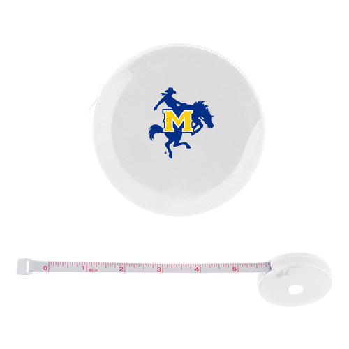  White Round Cloth 60 Inch Tape Measure - Primary Mark