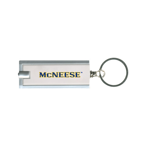  Turbo White Flashlight Key Holder - McNeese