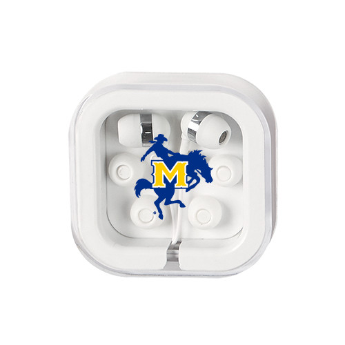  Ear Buds in Clear Square Case - Primary Mark