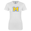 Thumbnail image for  Next Level Womens White Boyfriend Tee