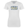 Thumbnail image for  Next Level Womens White Boyfriend Tee