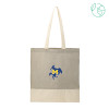 Thumbnail image for  Split Recycled Grey Cotton Twill Convention Tote