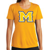 Thumbnail image for  Womens Gold Performance Short Sleeve Tee