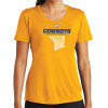 Thumbnail image for  Womens Gold Performance Short Sleeve Tee