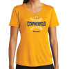 Thumbnail image for  Womens Gold Performance Short Sleeve Tee