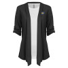 Thumbnail image for  Womens Grey Drape Front Cardigan Sweater