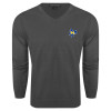 Thumbnail image for  Charcoal Heather VNeck Sweater