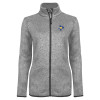 Thumbnail image for  Womens Grey Heather Fleece Jacket