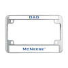 Thumbnail image for  Metal Motorcycle License Plate Frame in Chrome