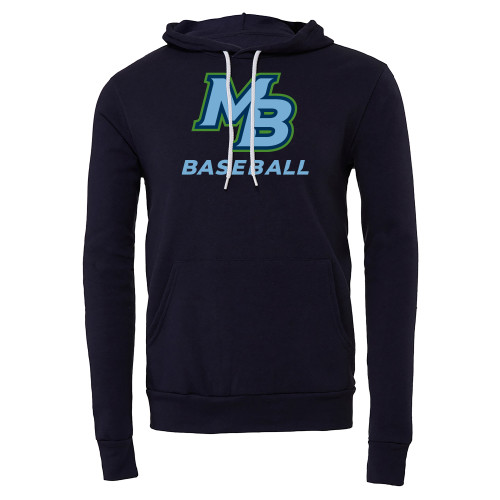 CSUMB Bella + Canvas Navy Fleece Hood