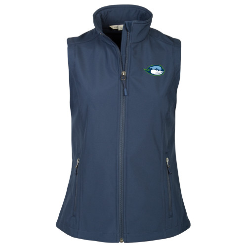 CSUMB Womens Navy Core Softshell Vest