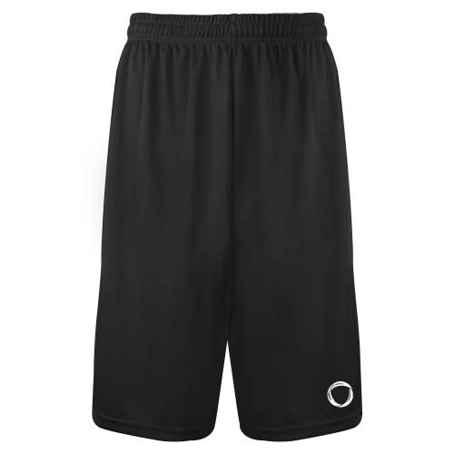  Black Performance Classic 9 Inch Short - Minerva University Symbol