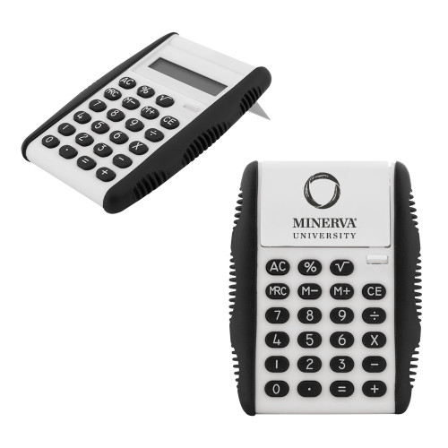  White Flip Cover Calculator - Minerva University Primary Mark