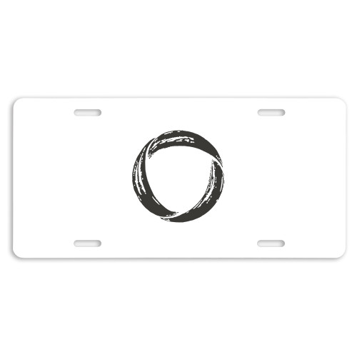  License Plate - Minerva University Symbol