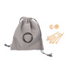 Thumbnail image for  Bamboo Golf Tee Set w/ Grey Recycled Pouch