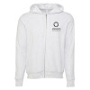 Thumbnail image for  Bella + Canvas Ash Grey Full Zip Hood
