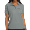 Thumbnail image for  Womens Silk Touch Cool Grey Pique Polo