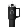 Thumbnail image for  Hippo Black Mug & Straw Lid with Twist Closure 40 oz