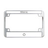 Thumbnail image for  Metal Motorcycle License Plate Frame in Chrome