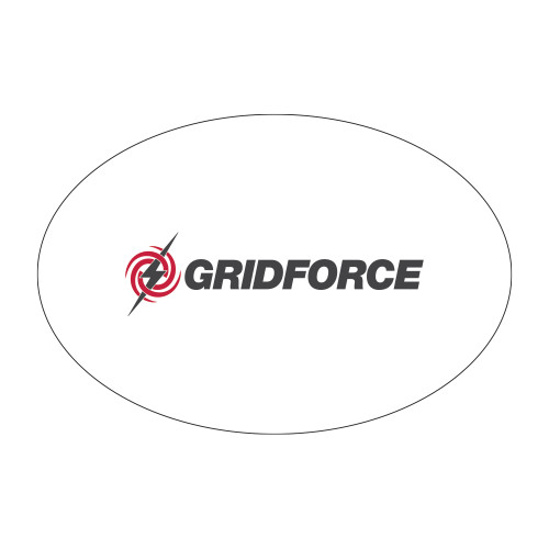 Medium Decal-Gridforce, 7in Wide