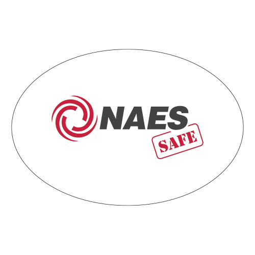Extra Large Decal-NAES Safe, 12in Wide