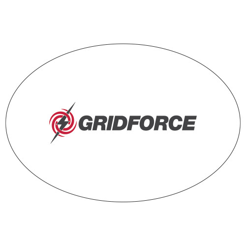 Extra Large Decal-Gridforce, 12in Wide