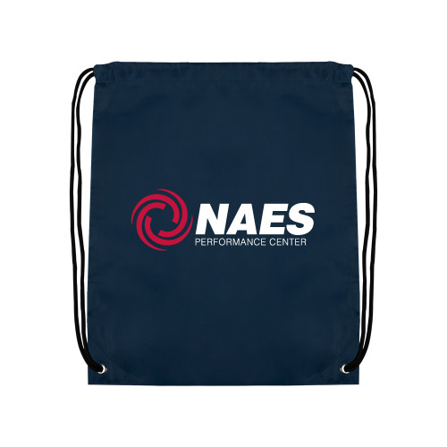 Navy Drawstring Backpack-NAES Performance Center