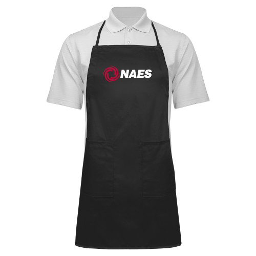 Full Length Black Apron-NAES
