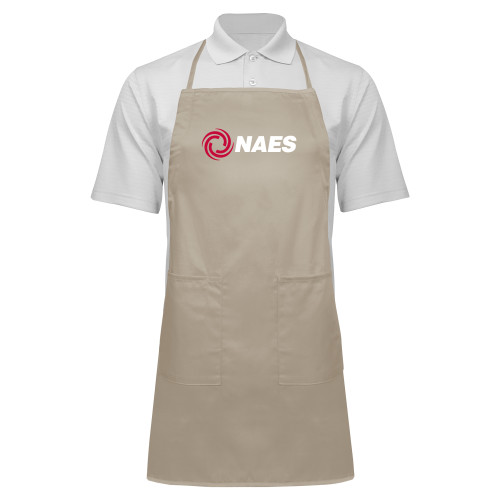 Full Length Khaki Apron-NAES