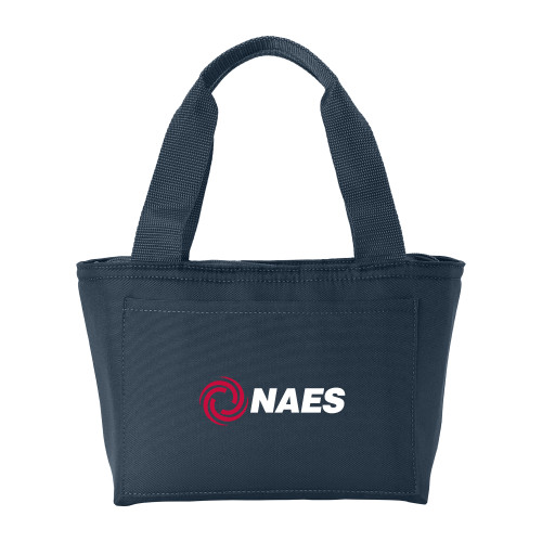 Insulated Navy Lunch Tote-NAES