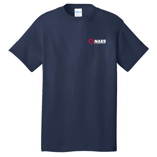 Extended Navy T Shirt-NAES Performance Center
