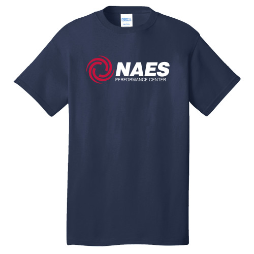 Extended Navy T Shirt-NAES Performance Center