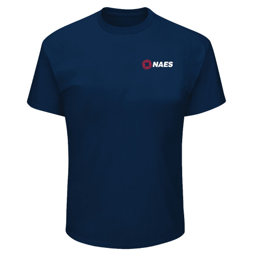 Tall Navy T Shirt-NAES - PLUS