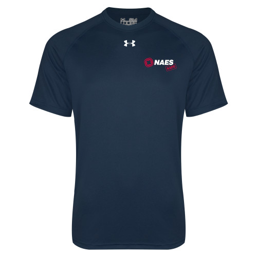 Under Armour Navy Tech Tee-NAES Safe