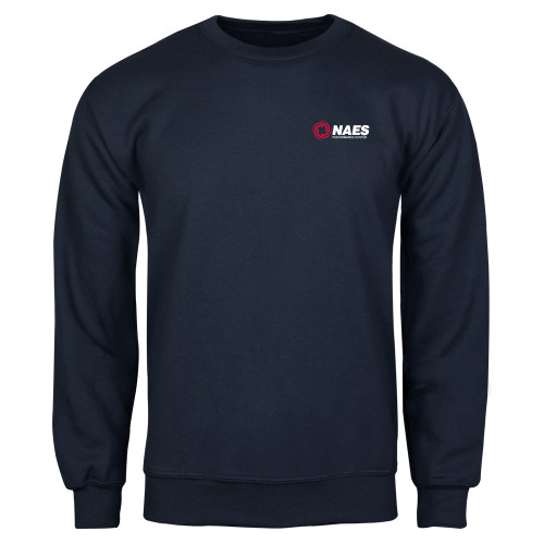 Navy Fleece Crew-NAES Performance Center