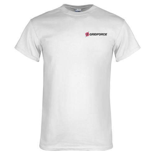 White T Shirt-Gridforce