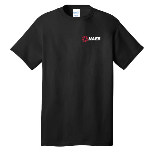 Extended Black T Shirt-NAES - PLUS