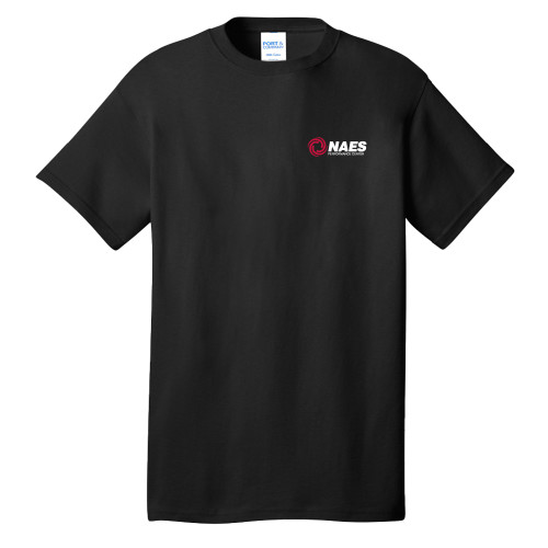 Extended Black T Shirt-NAES Performance Center