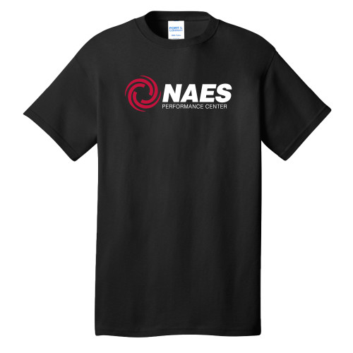 Extended Black T Shirt-NAES Performance Center