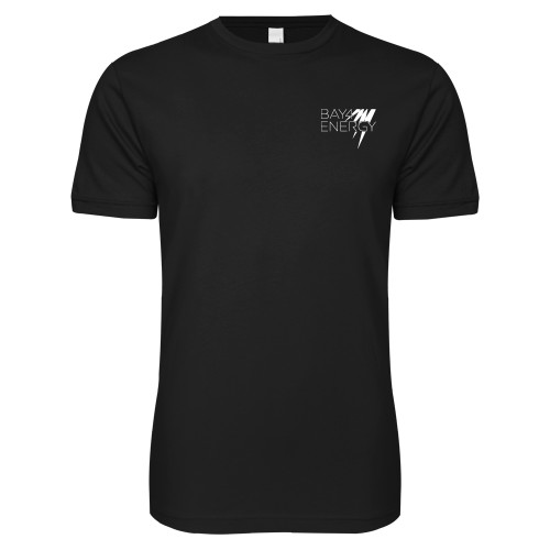 Next Level Black SoftStyle T Shirt-NAES Bay4 Energy