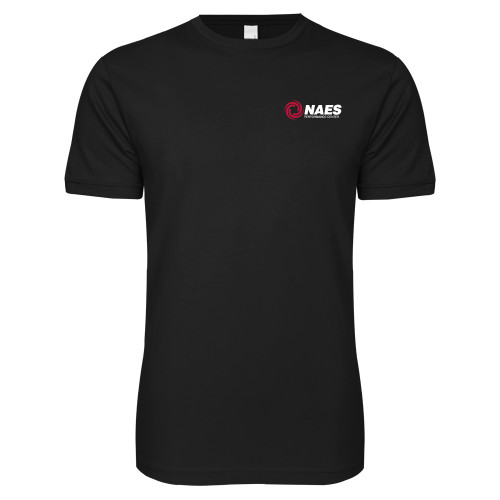 Next Level Black SoftStyle T Shirt-NAES Performance Center