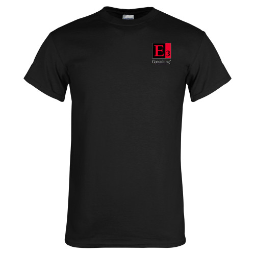 Black T Shirt-E3 Consulting