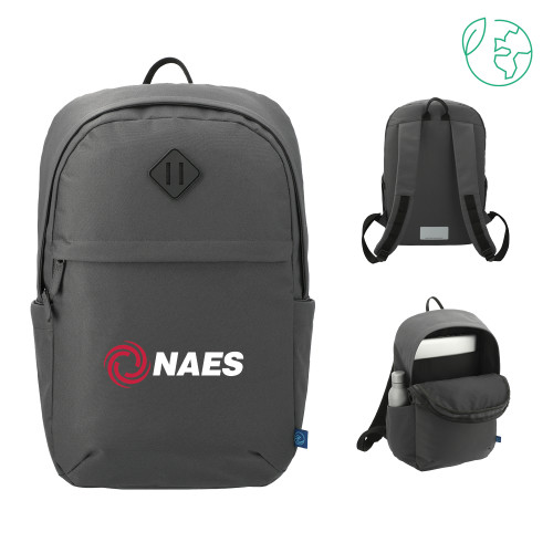 Repreve Charcoal Ocean Commuter Computer Backpack-NAES