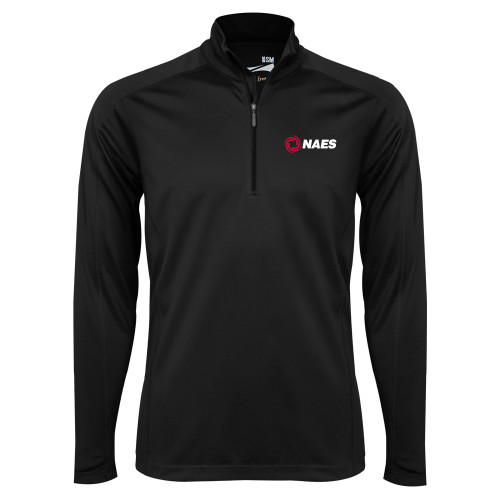 Syntrel Black Interlock 1/4 Zip-NAES